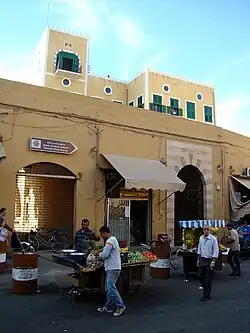 Entrance to the Debbane palace from the Saida old souk