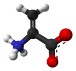 Ball-and-stick model of the zwitterion