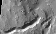 Delta in Lunae Palus quadrangle, as seen by THEMIS