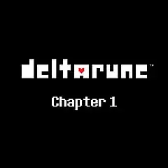 Cover for Toby Fox's soundtrack to the first chapter of Deltarune, 2018