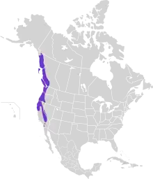 Map of range