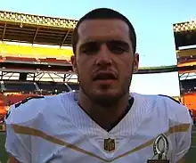 Derek Carr, professional football player