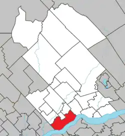 Location within Portneuf RCM