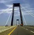 Crossing the Hale Boggs Memorial Bridge