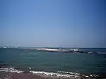 The sea from Land's End, Dhanushkodi. Sri Lanka is about 15 kilometers from here.