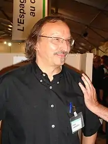 Daeninckx at the Fête de l'Humanité in 2006