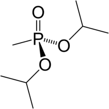 Diisopropyl methlyphosphonate chemical structure