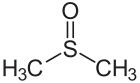 Dimethyl sulfoxide Sulfur-oxygen double bond