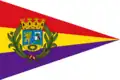 Distintivo de Madrid pennant awarded in 1938 to the vessels that took part in the Battle of Cape Palos