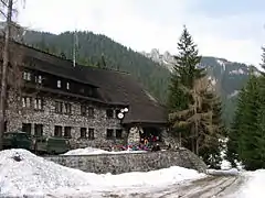 Mountain hut in Chochołowska Polana