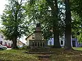 Statue of St. John of Nepomuk on the square