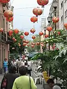 Dolores Street in Barrio Chino