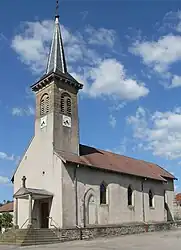 The church in Domèvre-sur-Avière