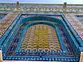 Exterior: window with tiled lattice