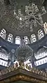 Dome interior above the mausoleum