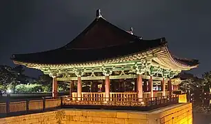 Anapji at night