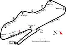 Donington Park GP Circuit (1986–2009)