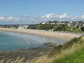 The beach at Donville-les-Bains