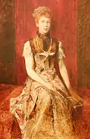 Portrait of Dora Fournier-Gabillon (c. 1879)