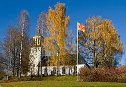 The new Dorotea Church, opened in 1934, seen from south-east