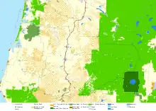 Map of Douglas County