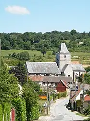 The church in Douvrend