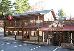 Shops in downtown Little Switzerland.