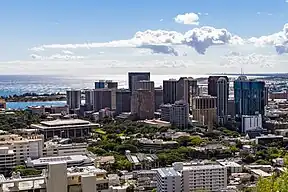 Honolulu skyline