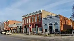 Downtown Macedonia, Iowa