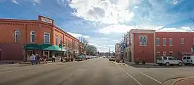 Downtown looking south along Main Street