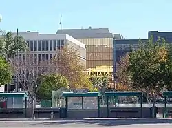 Downtown San Bernardino, anchor of the largest metro area in East California and 12th in the United States.