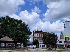 A view of historic downtown Troy