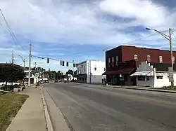 Looking east on Main Street