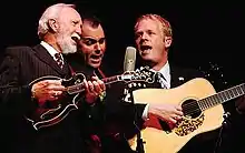 Lawson (left) and his band harmonize during the 2006 NEA National Heritage Fellows concert