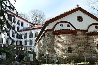 Dragalevtsi Monastery (new buildings from 1932) Sofia