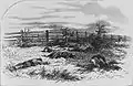 Confederate dead near the Hagerstown Pike (Possibly based on the  photograph to the immediate right.)