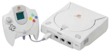 A Dreamcast console