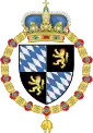 Wittelsbach arms of the dukes of Bavaria (until 1623) of Bavaria