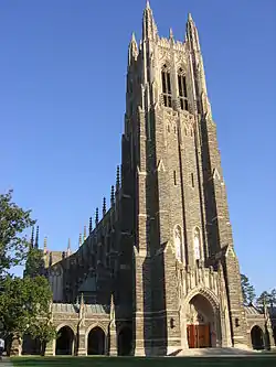 Duke University Chapel, Durham, North Carolina (1932)