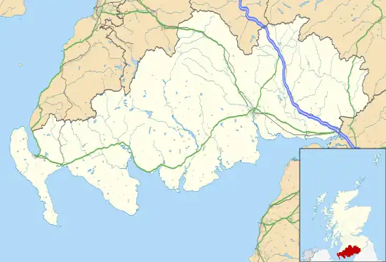 Cairnryan is located in Dumfries and Galloway