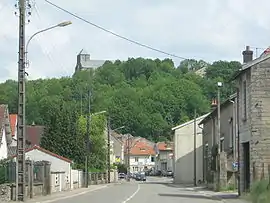 The village of Dun-sur-Meuse