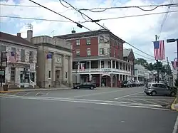 Duncannon, downtown view showing the Doyle.