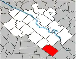 Location within Drummond RCM