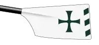 Image showing the rowing club's blade colours