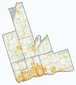 Clarington is located in Regional Municipality of Durham