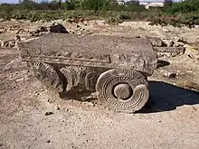 Capital of Saint Gregory Cathedral, ancient Dvin