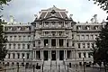 The front façade on Pennsylvania Avenue, 2018