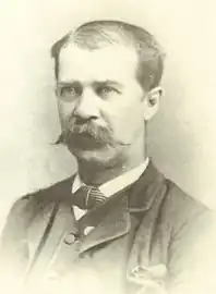 Portrait photograph of Dyer Lum