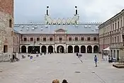 Courtyard of the castle