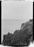 An evening view of Scarborough Bluffs, Lake Ontario, in Summer